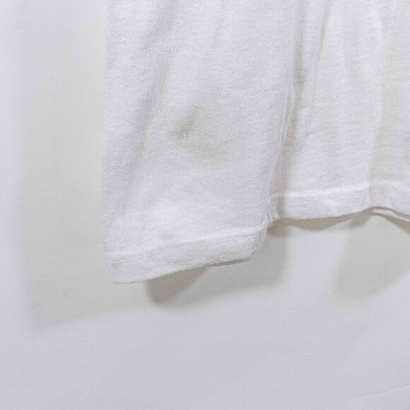 The Palm Beaches Florida Flamingo T-Shirt Small VTG 80s Iron On Preppy Surf - Picture 7 of 10